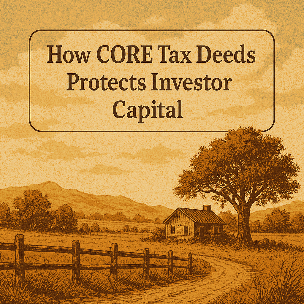How CORE Tax Deeds Protects Investor Capital