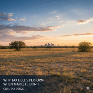 Why Tax Deeds Perform When Markets Don’t: A Defensive Strategy in Volatile Times