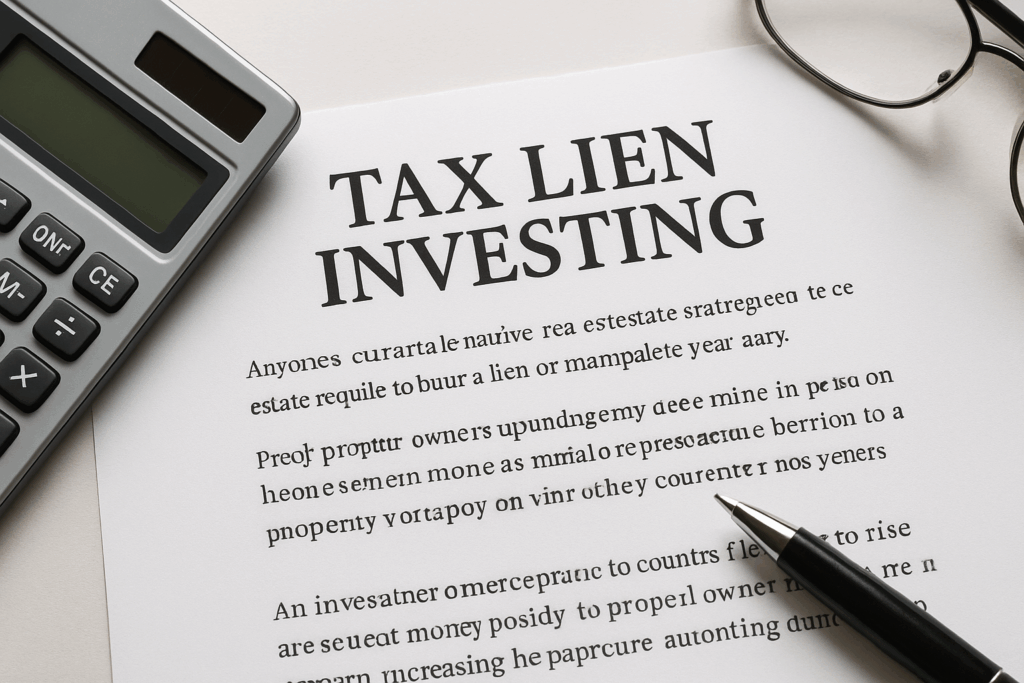 Tax Lien Investing