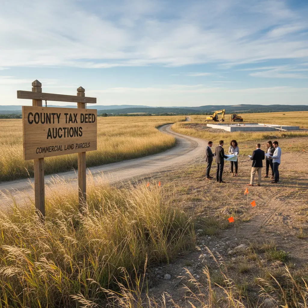 How Counties Handle Commercial Parcels in Tax Deed Auctions